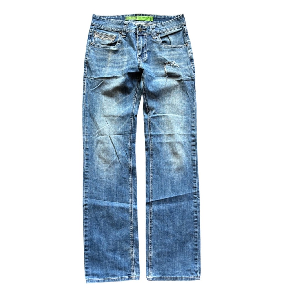 Rock & Roll Pistol Straight Leg Denim Jeans 30x36